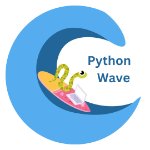 Python Wave Logo on April 19, 2024